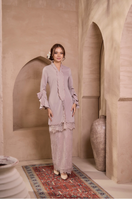 Juwita Kebaya - Greyish rose